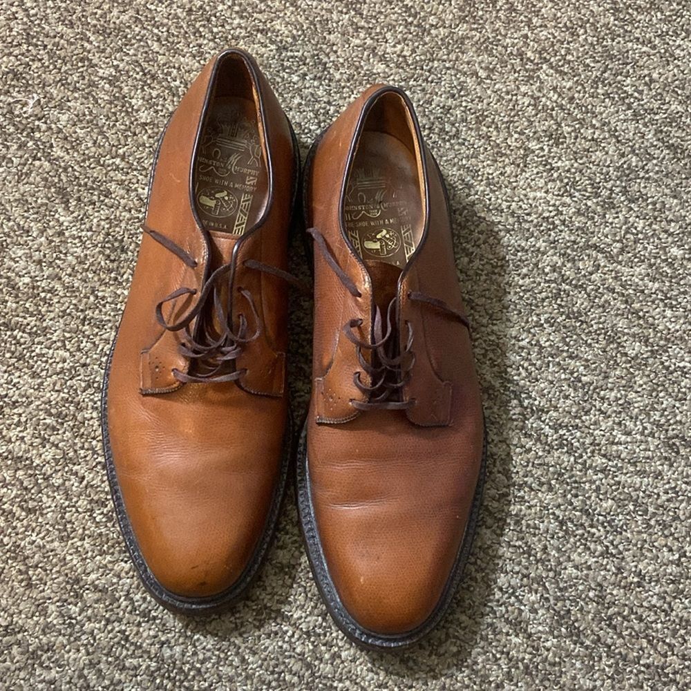 Rare Johnston & Murphy The Shoe With A Memory Aristocraft Shoes Size 10.5B/ AA - Picture 3 of 15